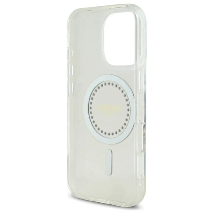 Калъф Guess IML Rhinestones MagSafe за iPhone 16 Pro Max