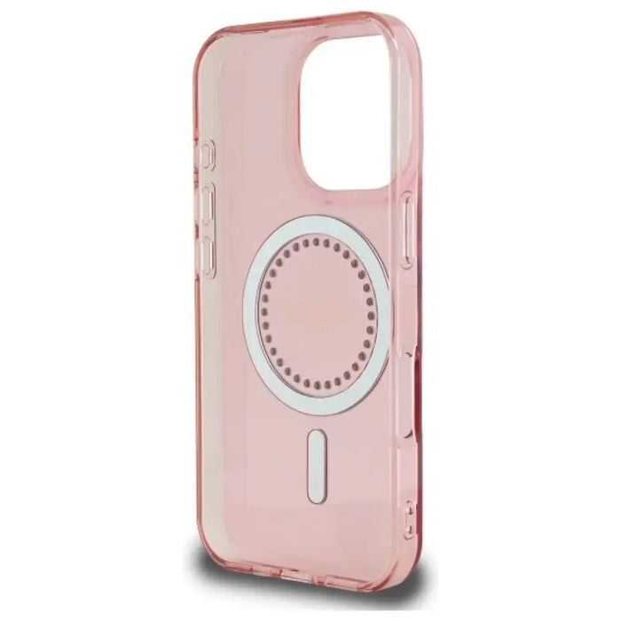 Калъф Guess IML Rhinestones MagSafe за iPhone 16 Pro Max