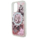Калъф Guess Liquid Glitter Flower MagSafe за iPhone 16