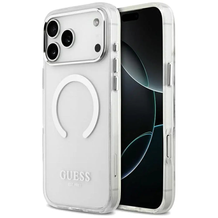 Калъф Guess Metal Outline MagSafe за iPhone 17 Pro Max