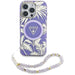 Калъф Guess Palm Trees Triangle Pearl Strap MagSafe Case