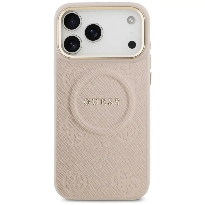 Калъф Guess Peony Hot Stamp MagSafe за iPhone 17 Pro Max