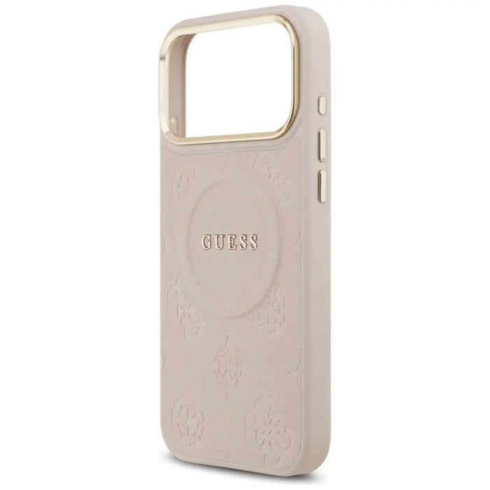 Калъф Guess Peony Hot Stamp MagSafe за iPhone 17 Pro Max