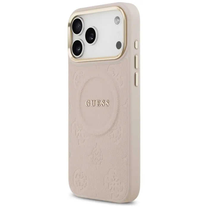 Калъф Guess Peony Hot Stamp MagSafe за iPhone 17 Pro Max