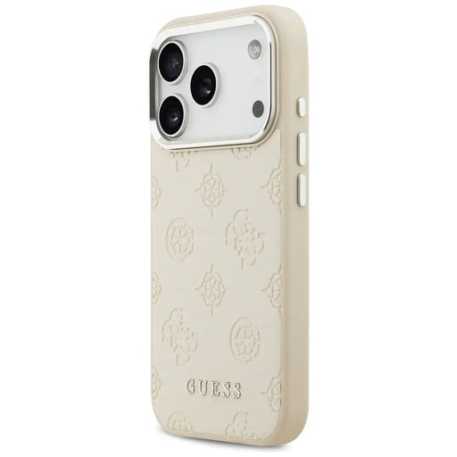 Калъф Guess Peony Hot Stamp Script MagSafe за iPhone 17 Pro