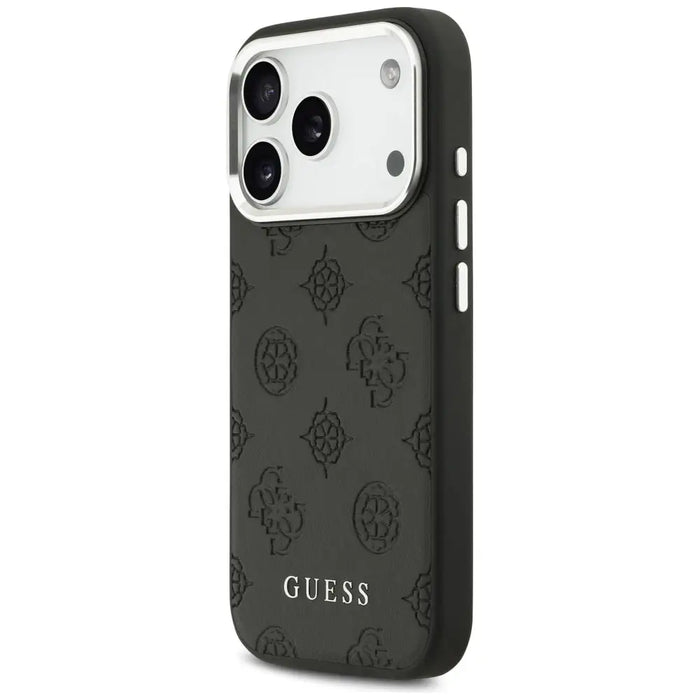 Калъф Guess Peony Hot Stamp Script MagSafe за iPhone 17 Pro