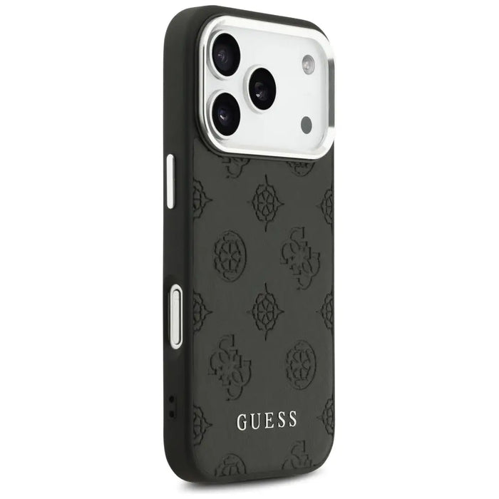 Калъф Guess Peony Hot Stamp Script MagSafe за iPhone 17 Pro