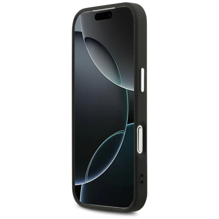 Калъф Guess Peony Hot Stamp Script MagSafe за iPhone 17 Pro