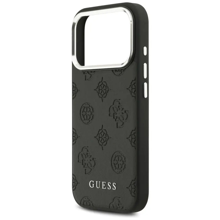 Калъф Guess Peony Hot Stamp Script MagSafe за iPhone 17 Pro