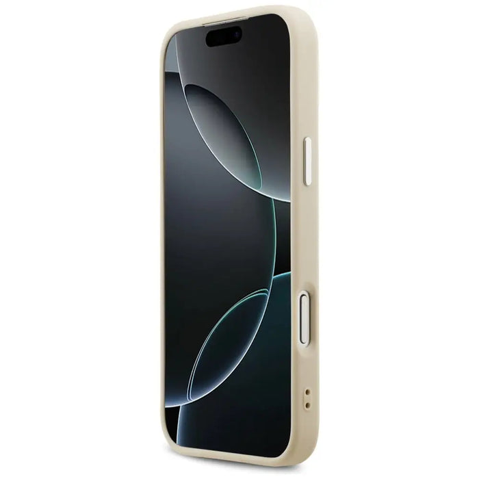 Калъф Guess Peony Hot Stamp Script MagSafe за iPhone 17 Pro