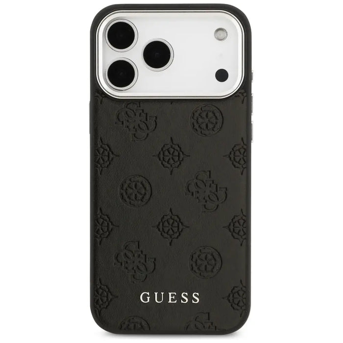 Калъф Guess Peony Hot Stamp Script MagSafe за iPhone 17 Pro