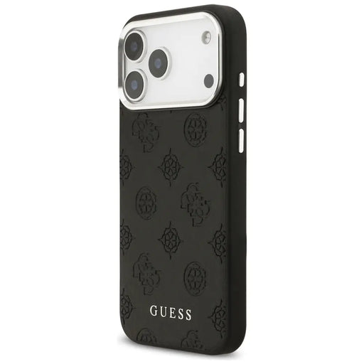 Калъф Guess Peony Hot Stamp Script MagSafe за iPhone 17 Pro
