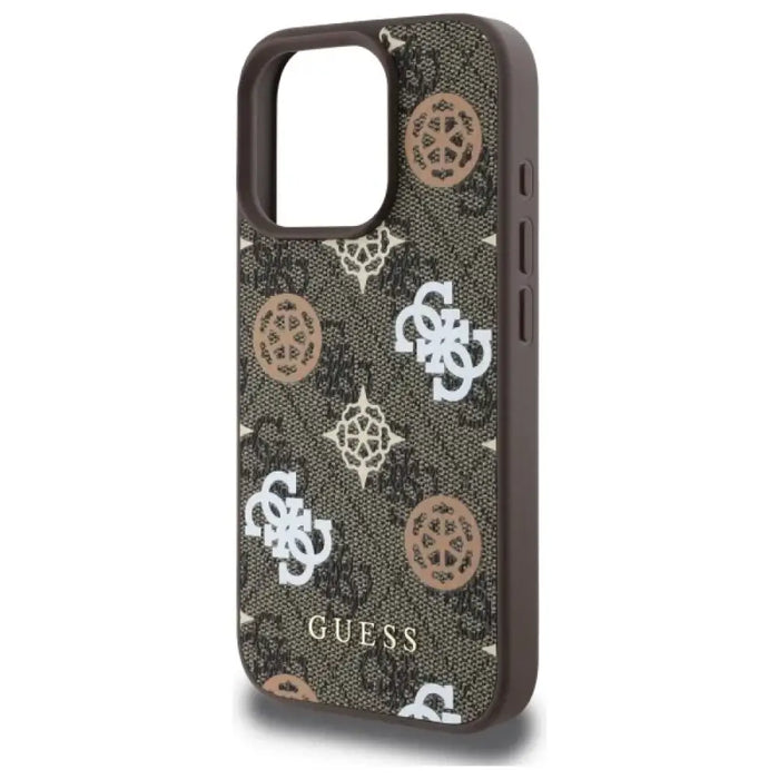 Калъф Guess Peony On 4G Background MagSafe за iPhone 16 Pro