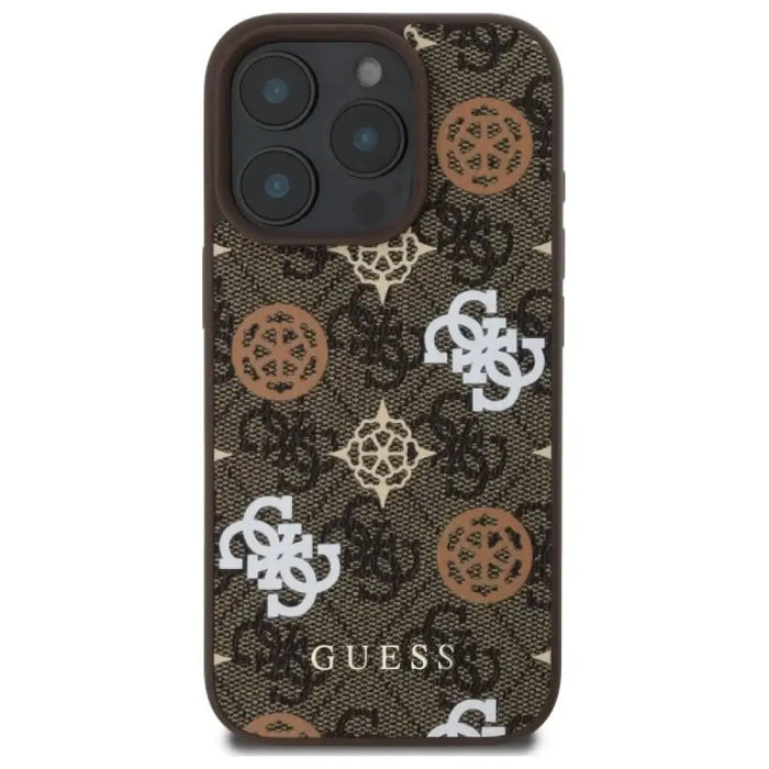 Калъф Guess Peony On 4G Background MagSafe за iPhone 16 Pro