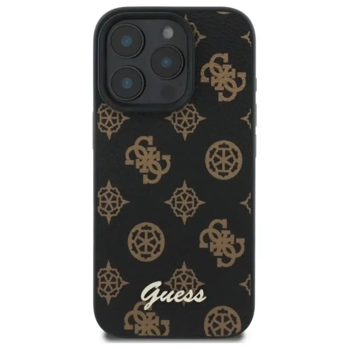 Калъф Guess Peony Script MagSafe за iPhone 16 Pro Max