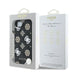 Калъф Guess PU 4G Peony с MagSafe за iPhone 16e - черен