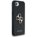 Калъф Guess PU Grained 4G Metal Logo за iPhone 16e - черен
