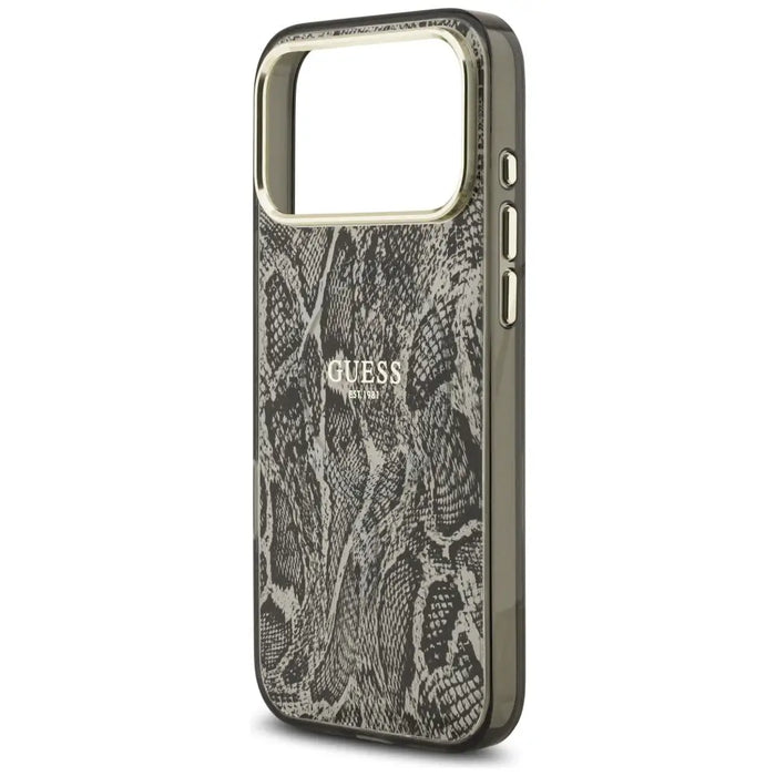 Калъф Guess Python Pattern MagSafe за iPhone 17 Pro Max