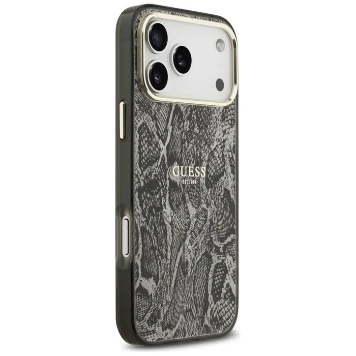 Калъф Guess Python Pattern MagSafe за iPhone 17 Pro Max