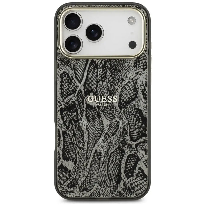 Калъф Guess Python Pattern MagSafe за iPhone 17 Pro Max