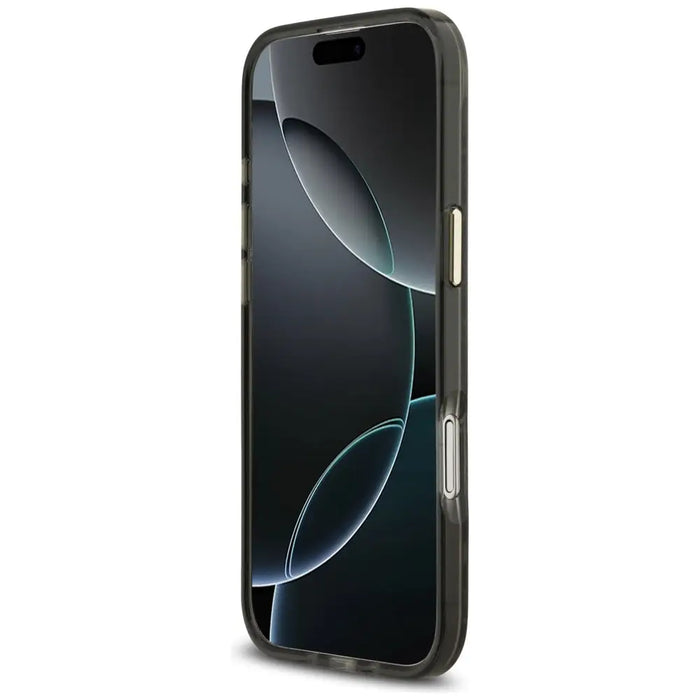 Калъф Guess Python Pattern MagSafe за iPhone Air - черен