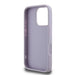 Калъф Guess Quilted Metal Logo за iPhone 16 Pro - светло