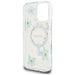 Калъф Guess Resin Flowers Glitter MagSafe iPhone 16 Pro Max