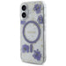 Калъф Guess Resin Flowers Glitter MagSafe за iPhone 16