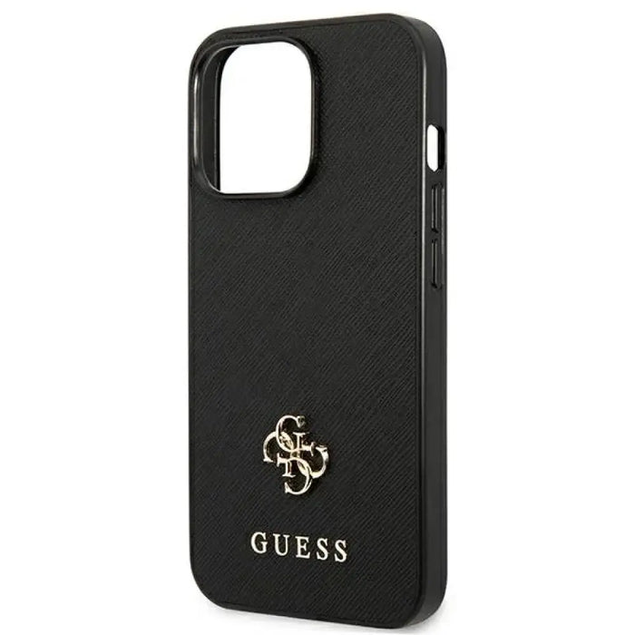 Калъф Guess Saffiano 4G Small Metal Logo за iPhone 13 Pro