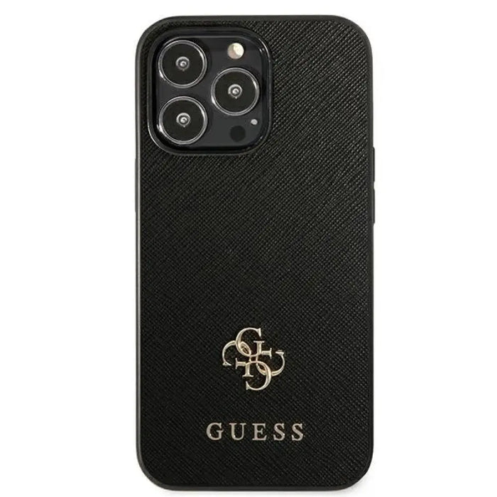 Калъф Guess Saffiano 4G Small Metal Logo за iPhone 13 Pro