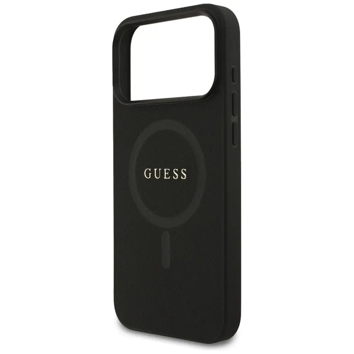 Калъф Guess Saffiano Classic Logo MagSafe за iPhone 17 Pro