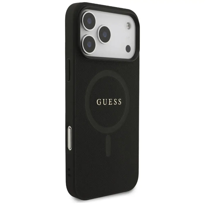 Калъф Guess Saffiano Classic Logo MagSafe за iPhone 17 Pro