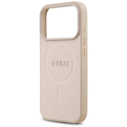 Калъф Guess Saffiano Classic Logo MagSafe за iPhone 17 Pro