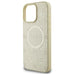 Калъф Guess Saffiano Peony Classic Logo MagSafe за iPhone