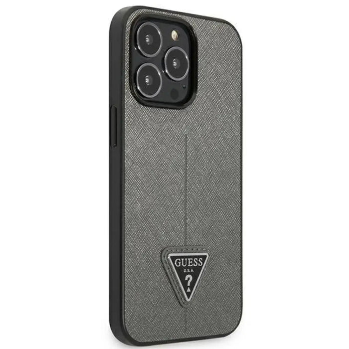 Калъф Guess Saffiano Triangle Logo за iPhone 13 Pro Max