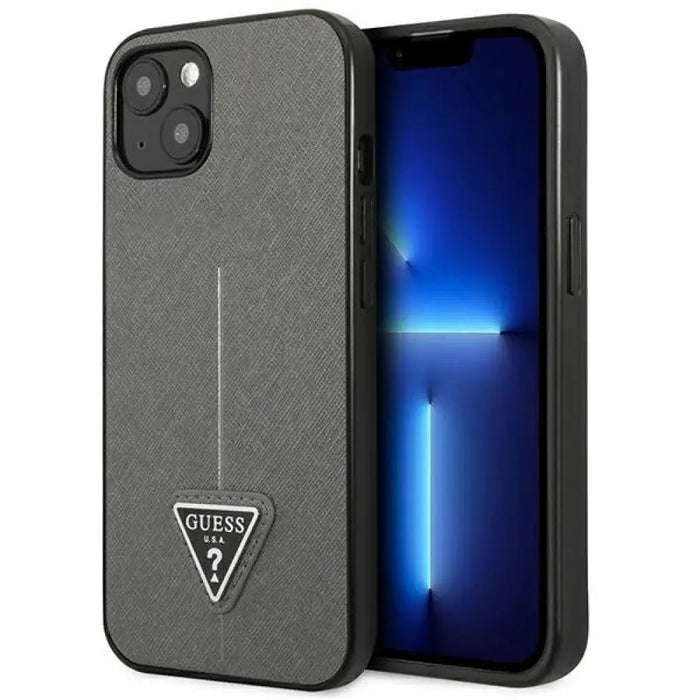 Калъф Guess SaffianoTriangle Logo за iPhone 13 / 14 / 15
