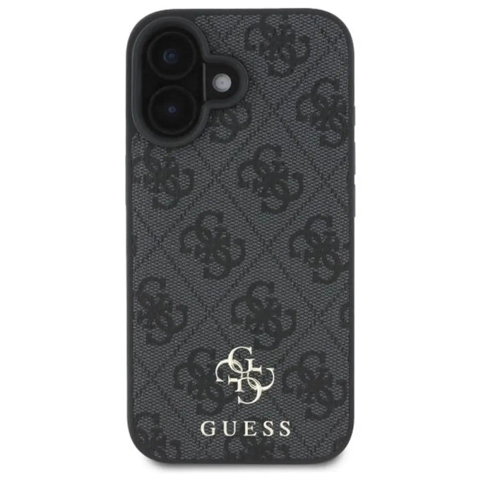 Калъф Guess Small Classic MagSafe за iPhone 16 - черен