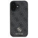 Калъф Guess Small Classic MagSafe за iPhone 16 - черен