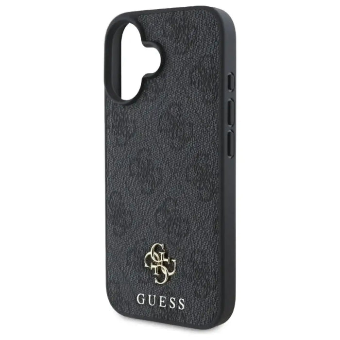 Калъф Guess Small Classic MagSafe за iPhone 16 - черен