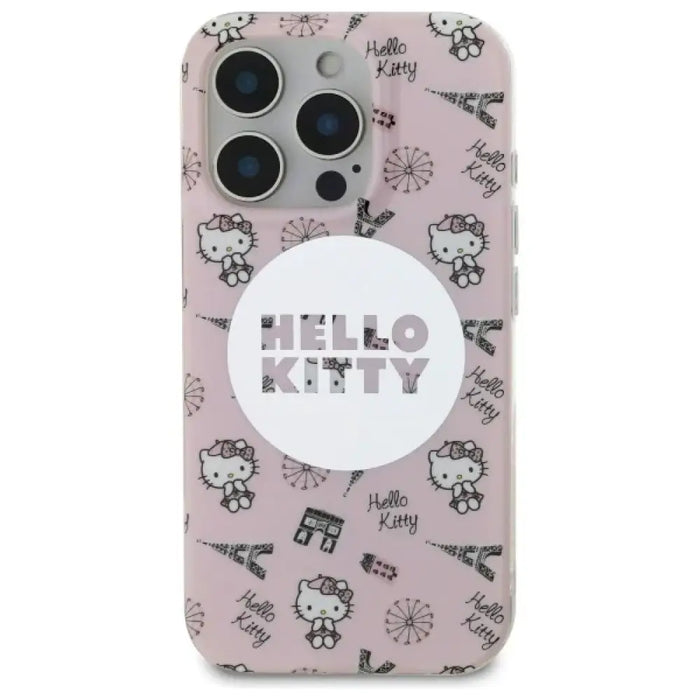 Калъф Hello Kitty IML All Over Paris Magsafe за iPhone 16