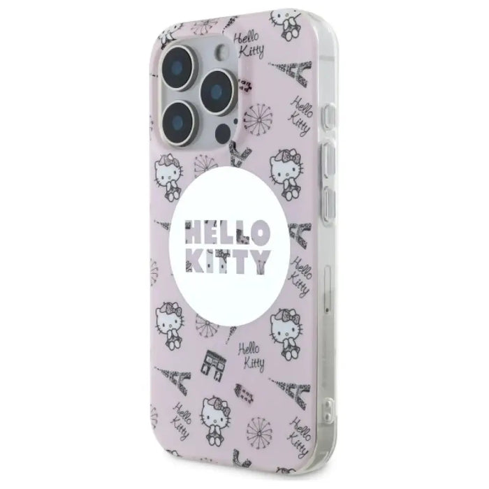 Калъф Hello Kitty IML All Over Paris Magsafe за iPhone 16