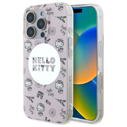 Калъф Hello Kitty IML All Over Paris Magsafe за iPhone 16