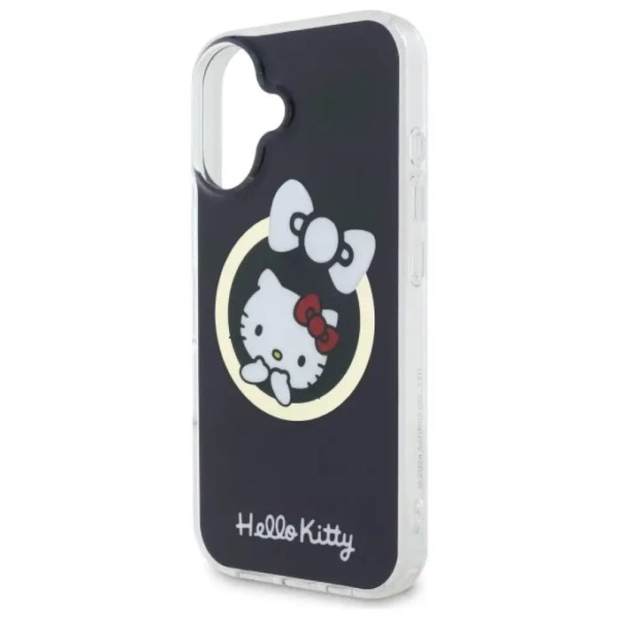 Калъф Hello Kitty IML Fun bow Magsafe за iPhone 16 - черен