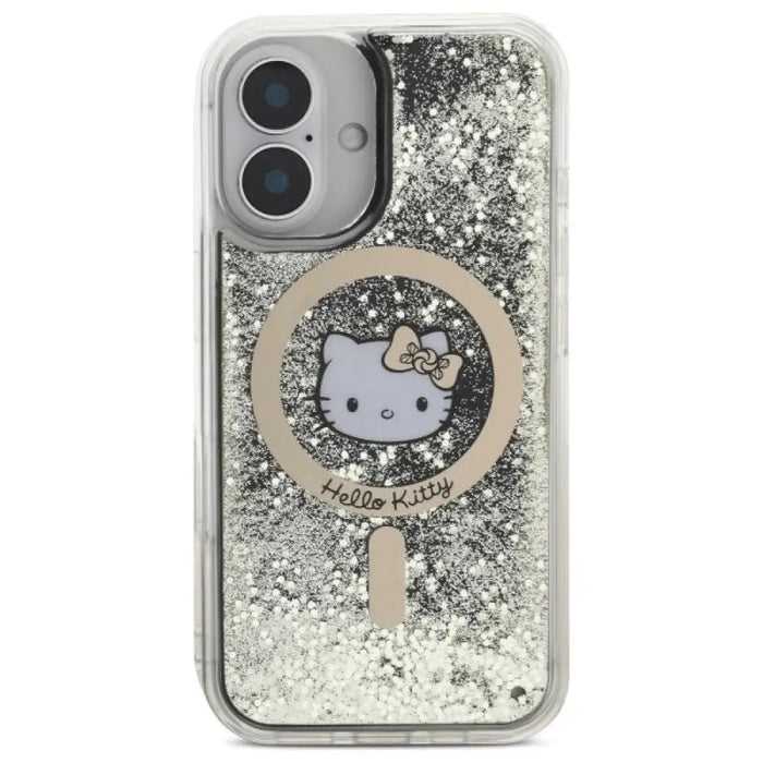 Калъф Hello Kitty Liquid Glitter Fever MagSafe iPhone 16