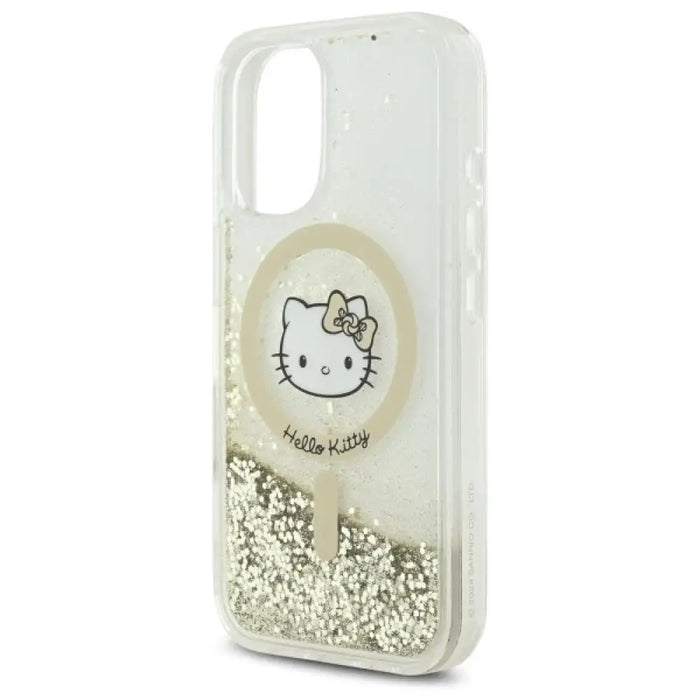 Калъф Hello Kitty Liquid Glitter Fever MagSafe iPhone 16
