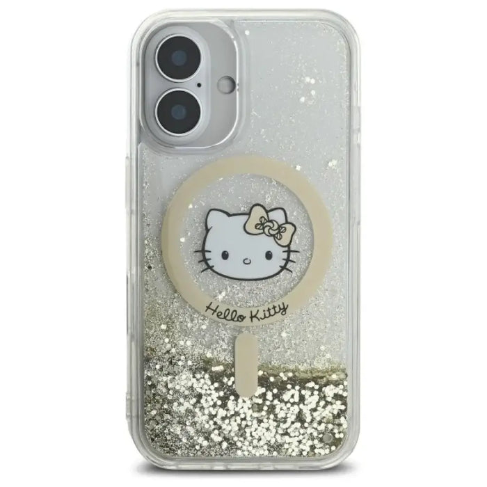 Калъф Hello Kitty Liquid Glitter Fever MagSafe iPhone 16