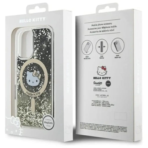 Калъф Hello Kitty Liquid Glitter Fever MagSafe iPhone 16