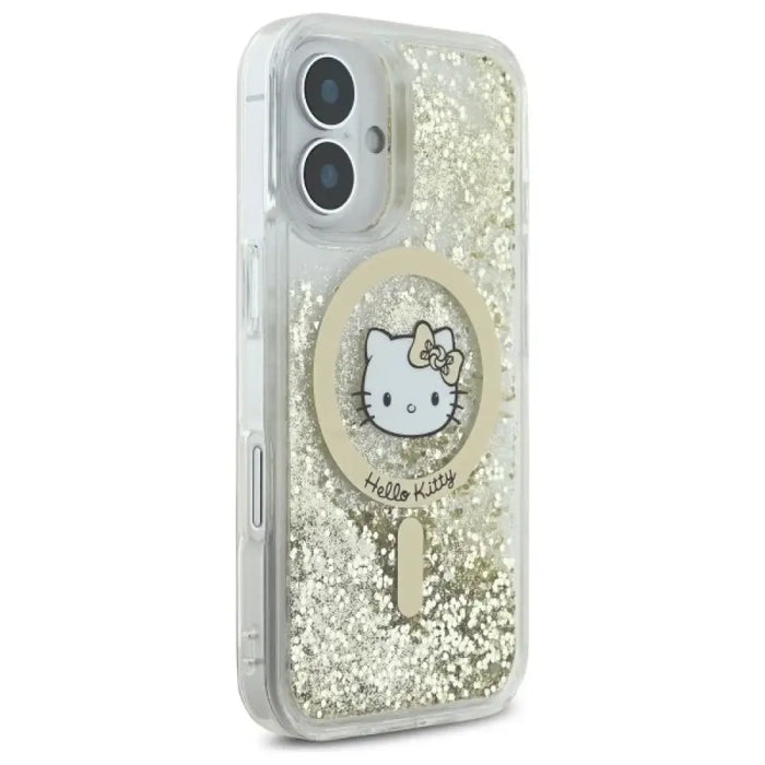 Калъф Hello Kitty Liquid Glitter Fever MagSafe iPhone 16