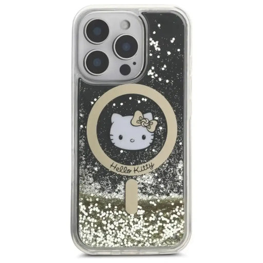 Калъф Hello Kitty Liquid Glitter Fever MagSafe за iPhone 16