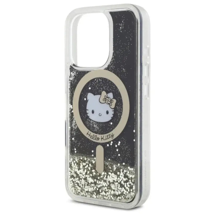 Калъф Hello Kitty Liquid Glitter Fever MagSafe за iPhone 16